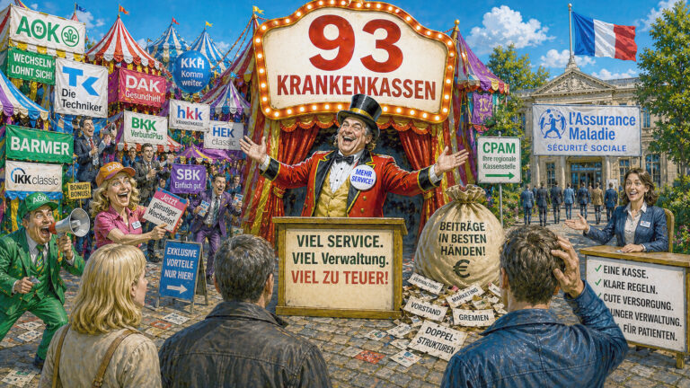Die Krankheit der Kassen
