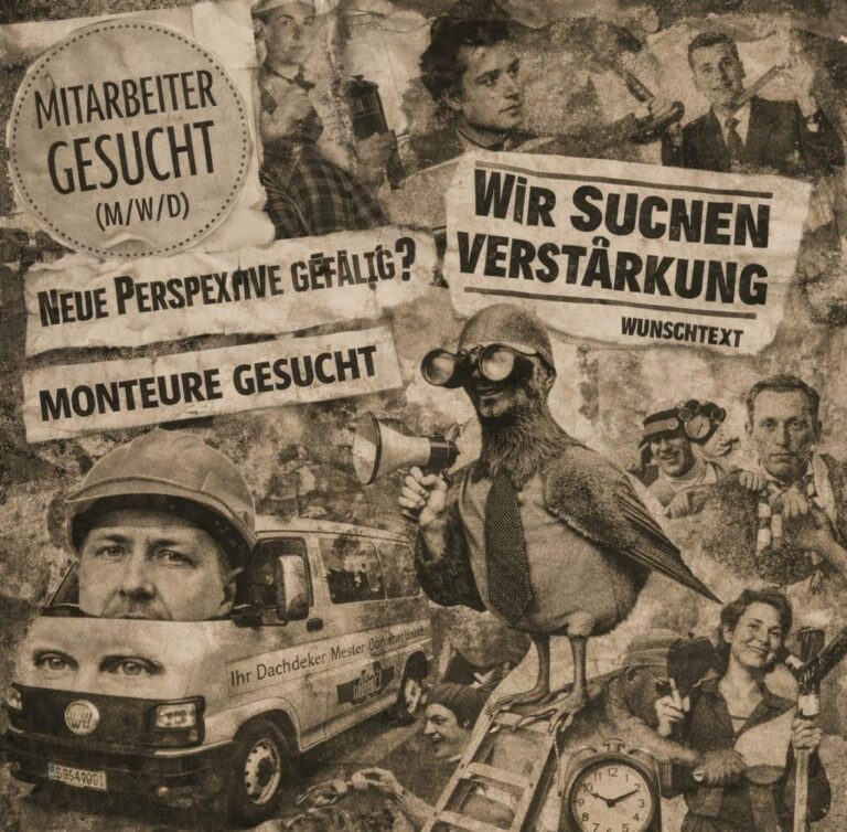 Stellenanzeigen: Kollege gesucht