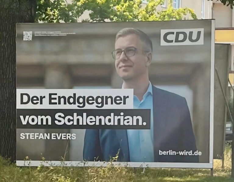 Der Endgegner des Schlendrians